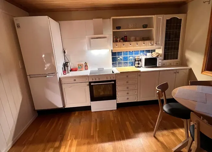 아파트 Charming And Spacious Wooden House Right In The Centre *